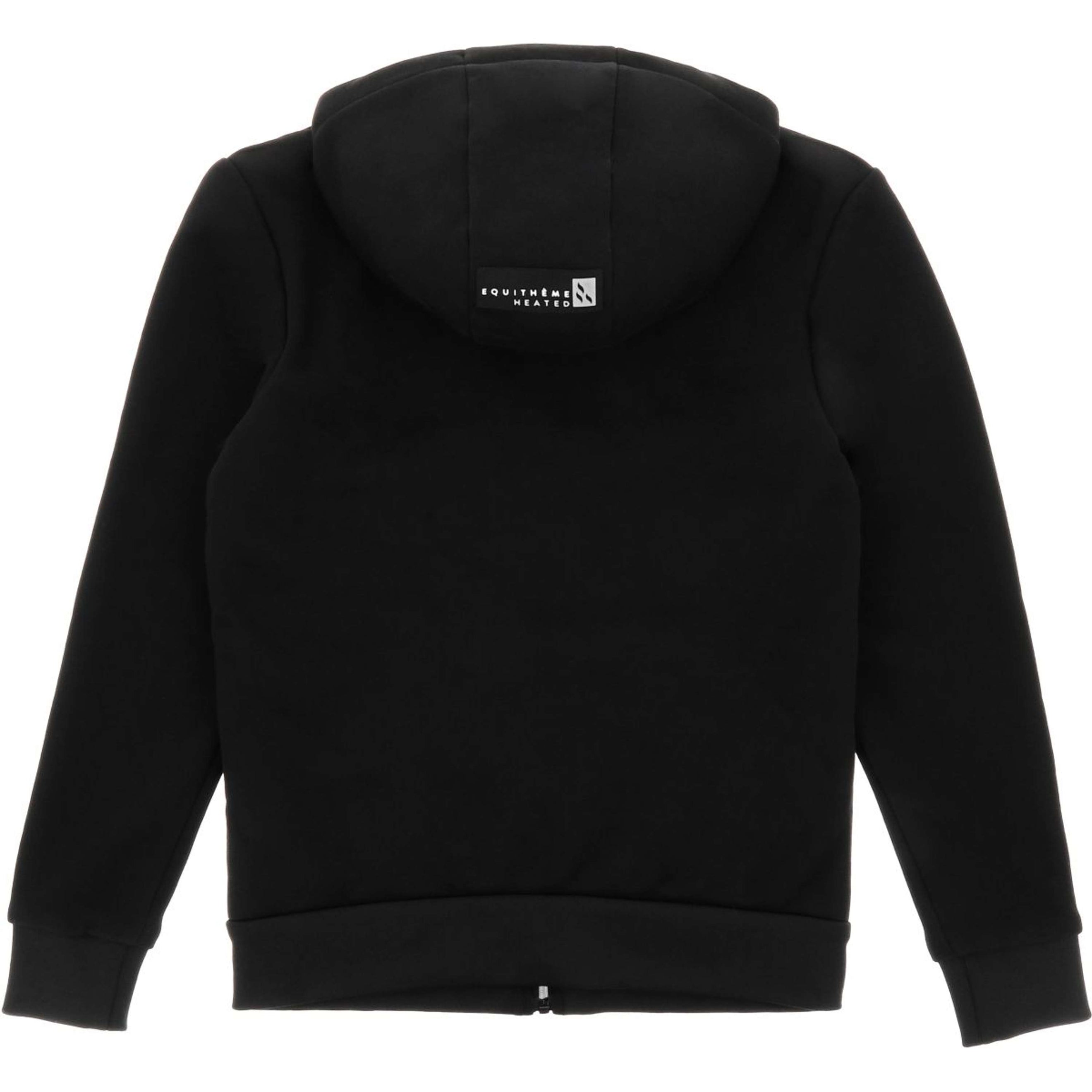 EQUITHÈME Zip-Hoodie Heated Owen Black
