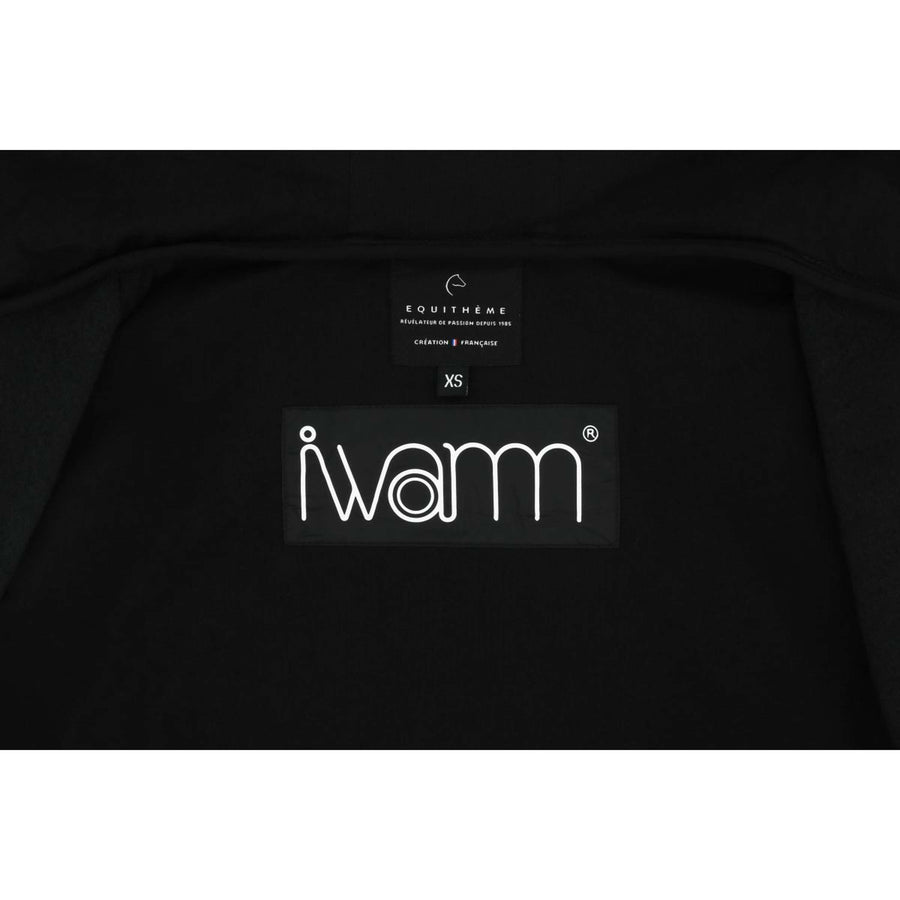 EQUITHÈME Zip-Hoodie Heated Owen Black