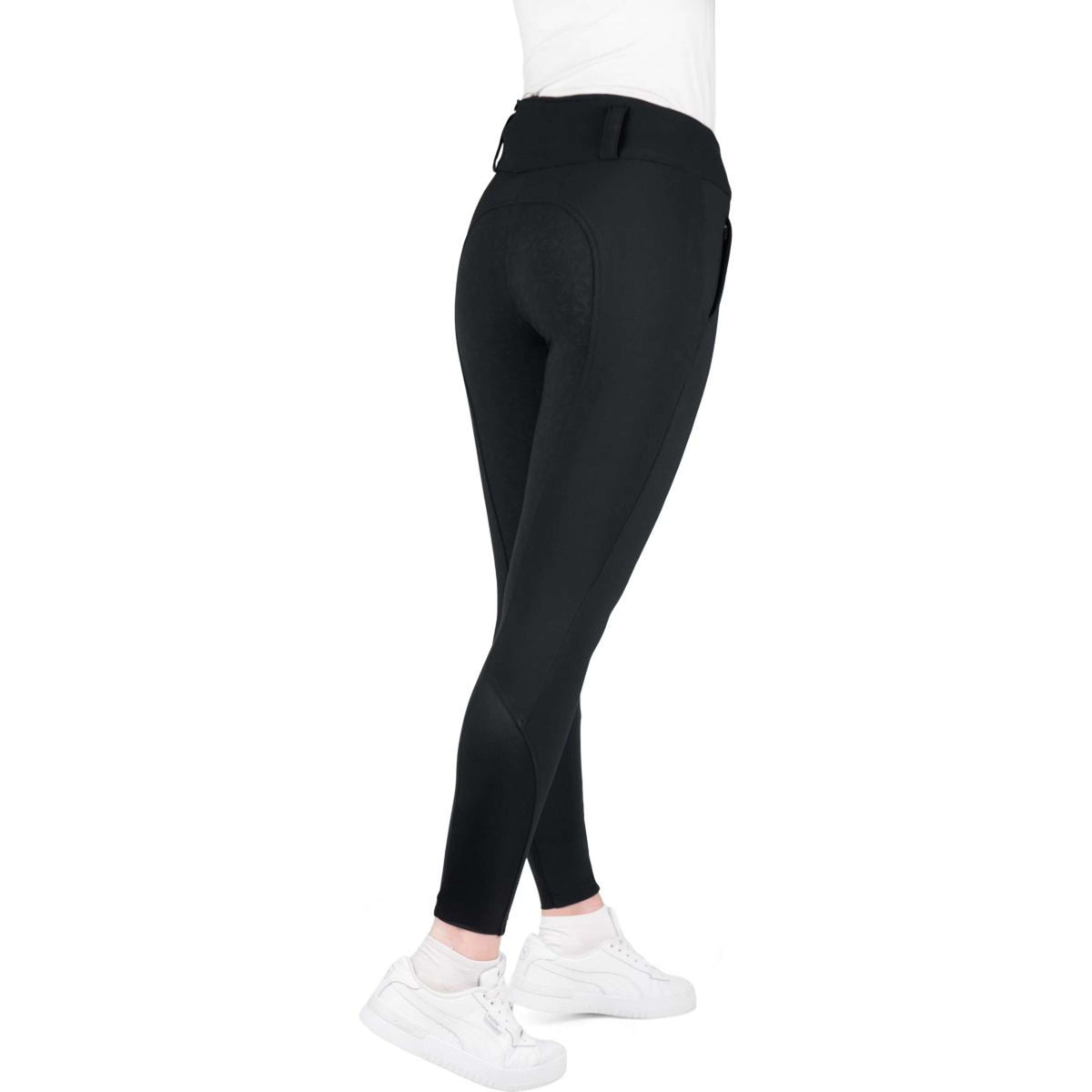 EQUITHÈME Breeches Sierra Heated Full Grip Black