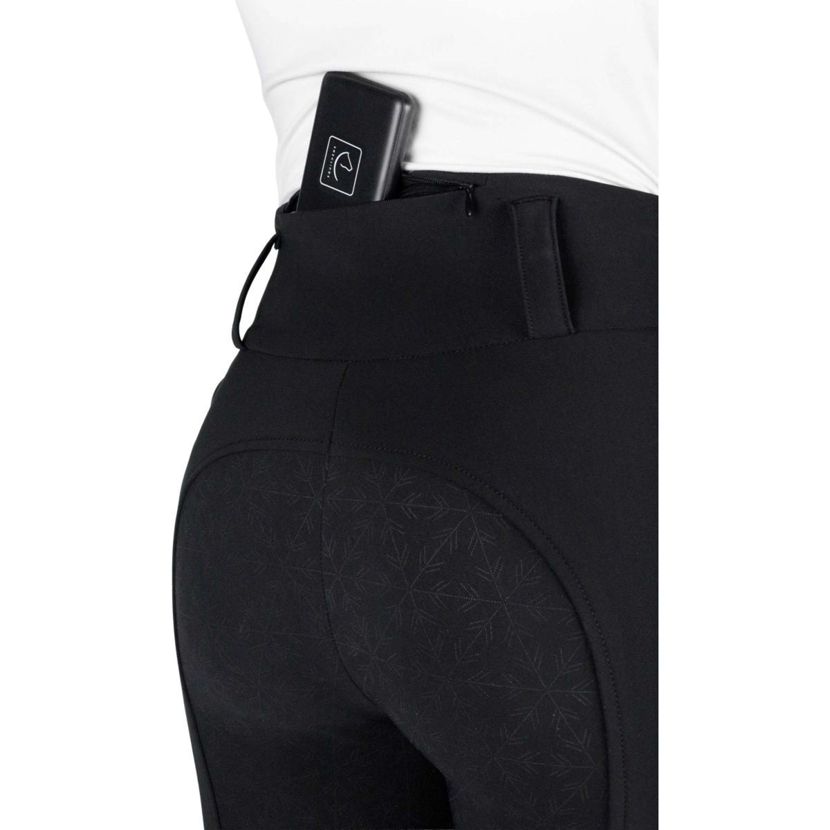 EQUITHÈME Breeches Sierra Heated Full Grip Black
