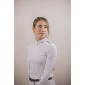 Pénélope Competition Shirt Seville Mesh Long Sleeves White