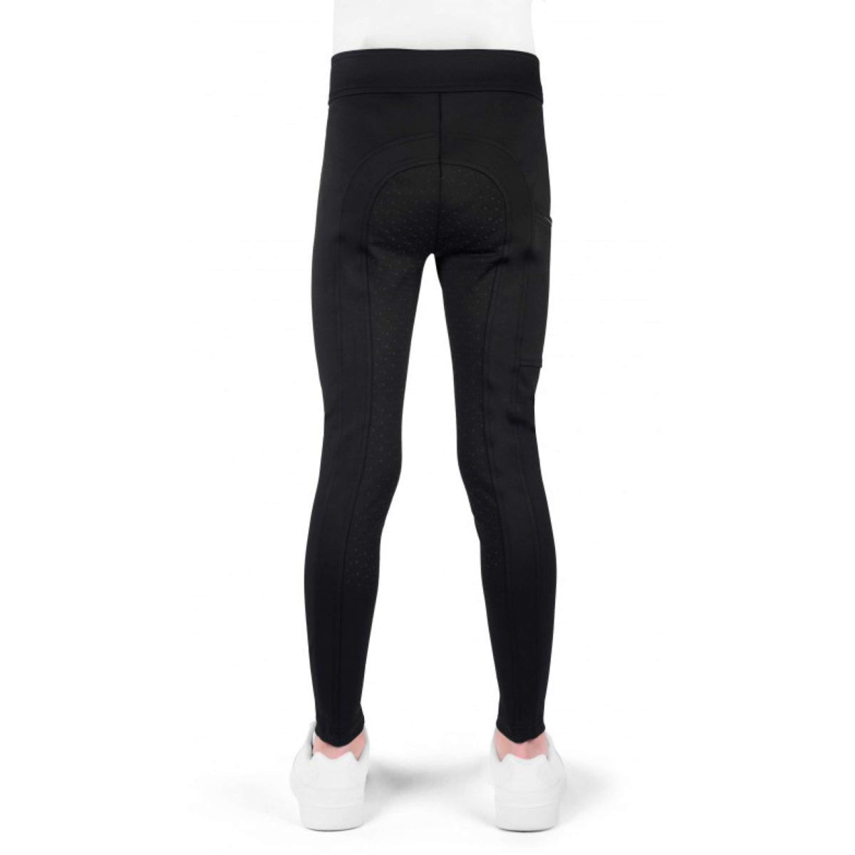 EQUITHÈME Riding Legging Birdy Kids Full Grip Black