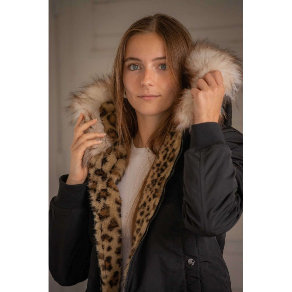 Pénélope Bomber Jacket LeoLyon Black/Panther