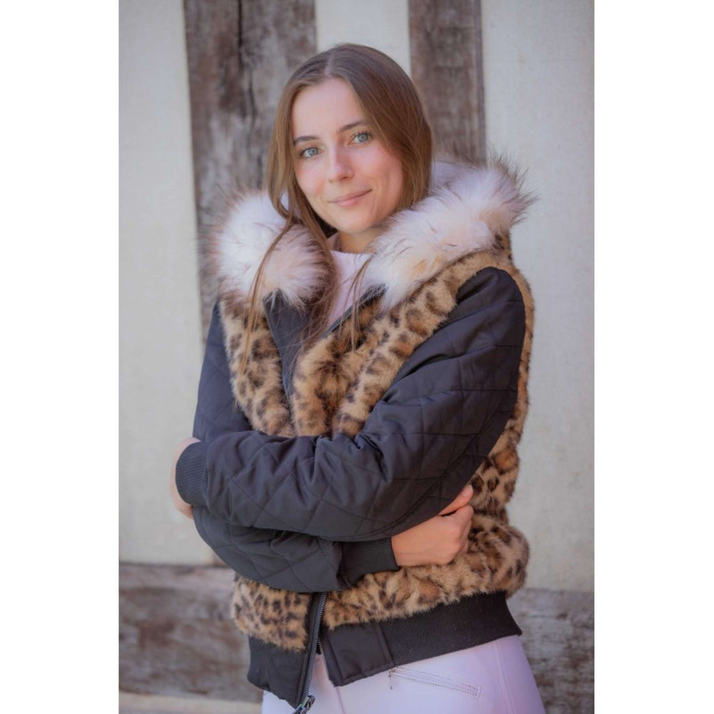 Pénélope Bomber Jacket LeoLyon Black/Panther