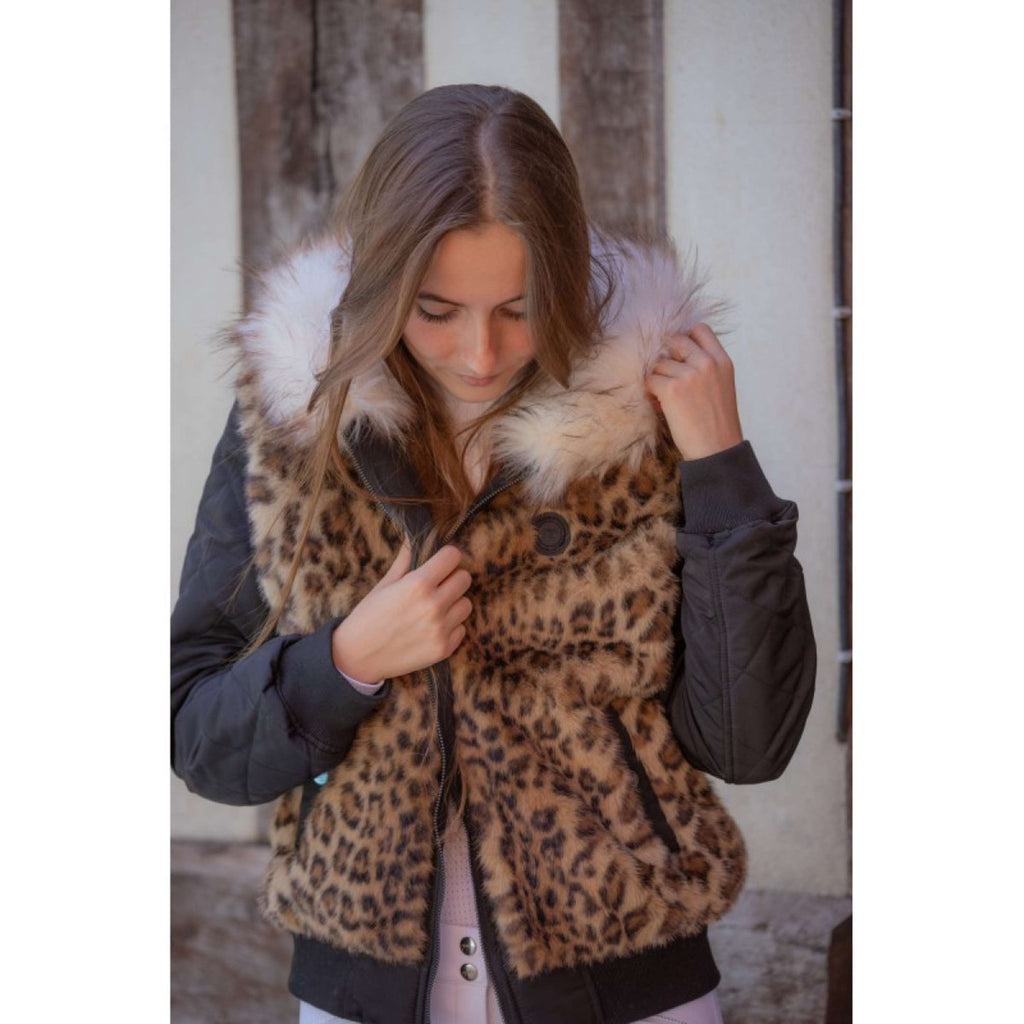 Pénélope Bomber Jacket LeoLyon Black/Panther