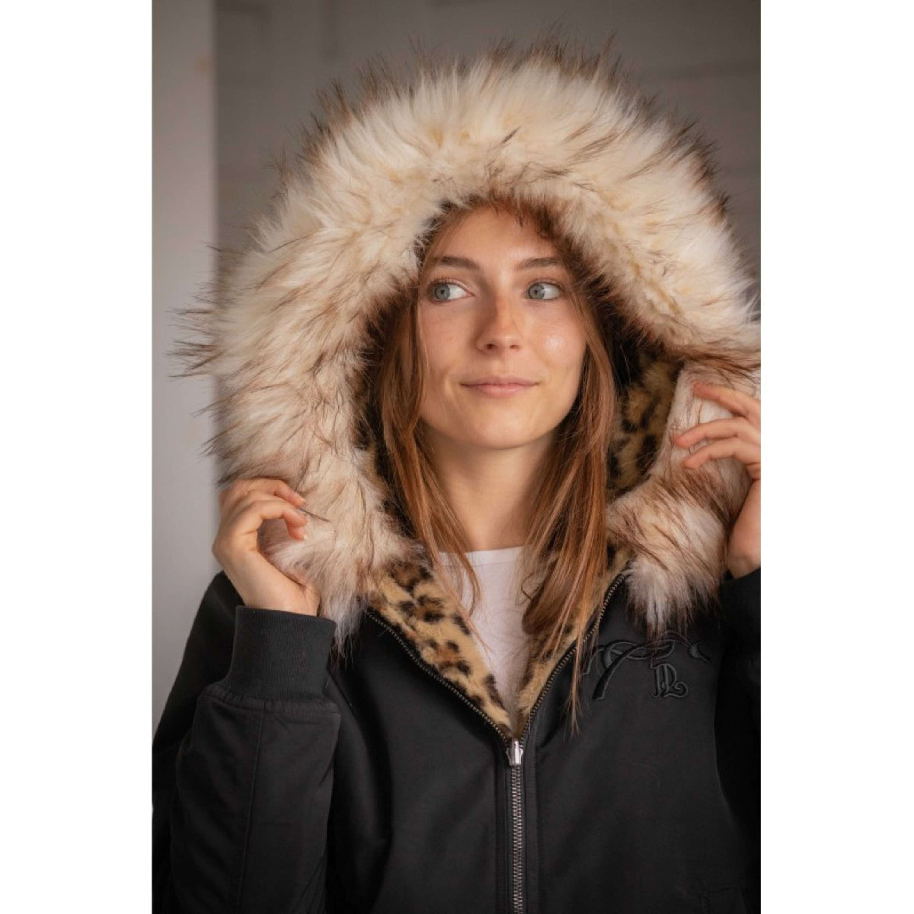 Pénélope Bomber Jacket LeoLyon Black/Panther