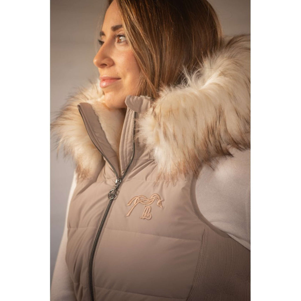 Pénélope Bodywarmer Louxia Taupe