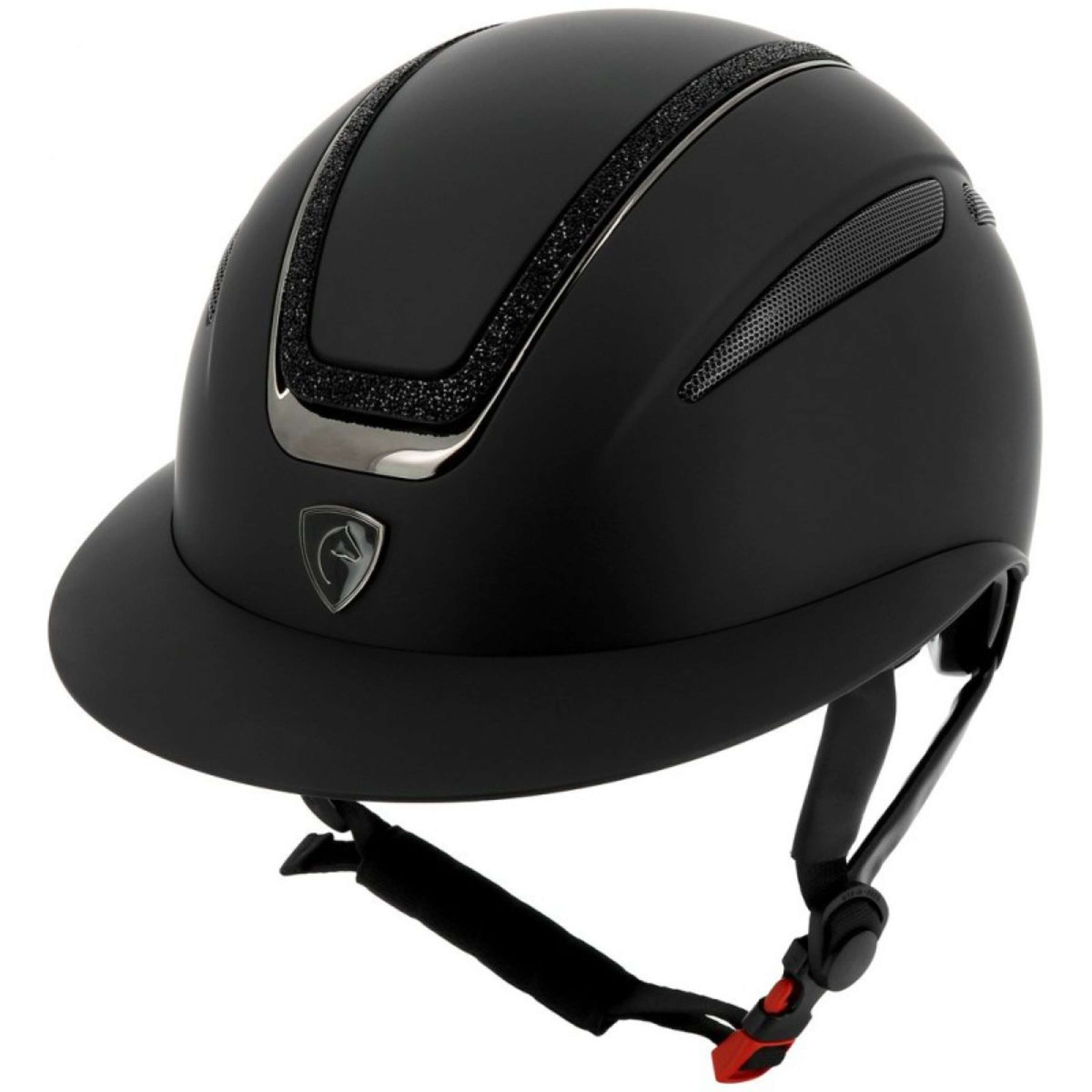 EQUITHÈME Cap Agris Wide Matt Black