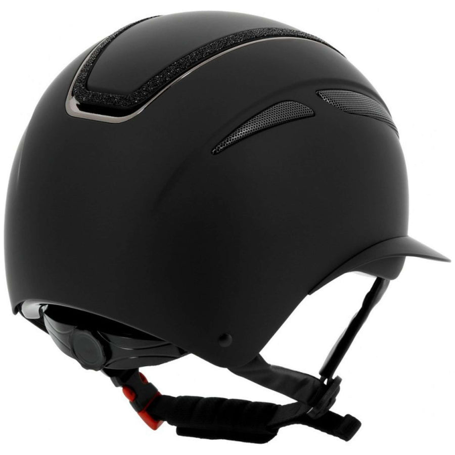 EQUITHÈME Cap Agris Wide Matt Black