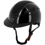 EQUITHÈME Cap Agris Wide Visor Shiny Black