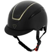 EQUITHÈME Cap Agris Black/Chrome/Carbon