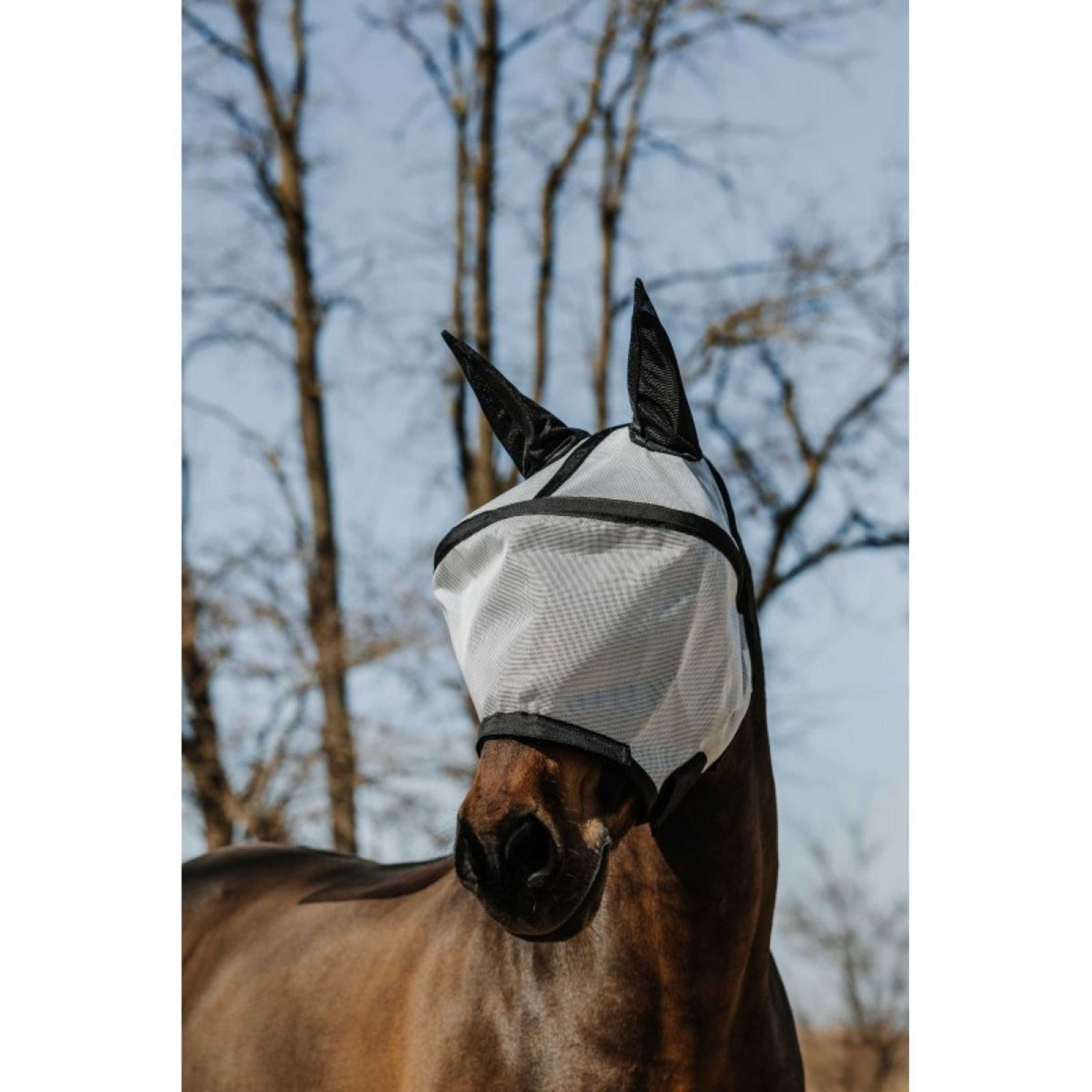 EQUITHÈME Fly Mask Protec with UV Protection Silver
