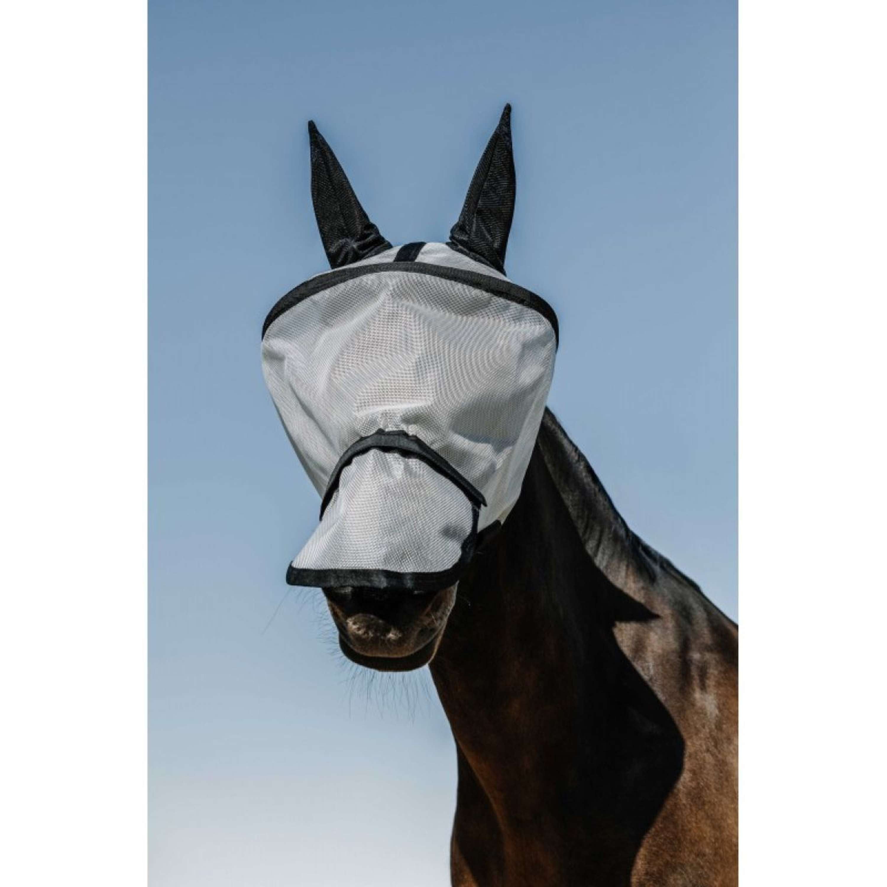 EQUITHÈME Fly Mask Protec with UV Protection Silver