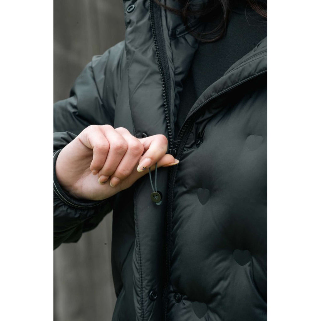 EQUITHÈME Long Coat Doris Black
