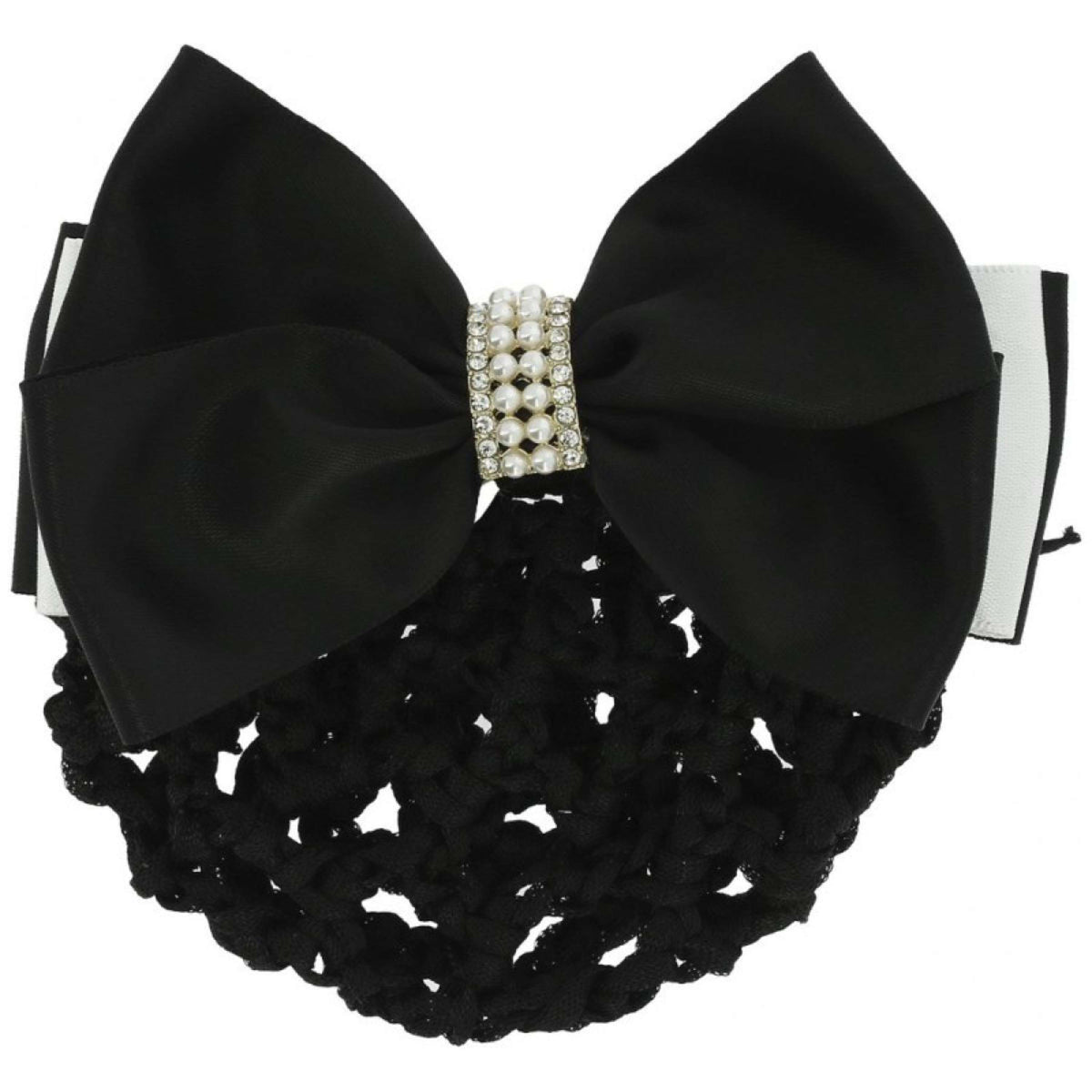 EQUITHÈME Hair Tie Perle Black/White