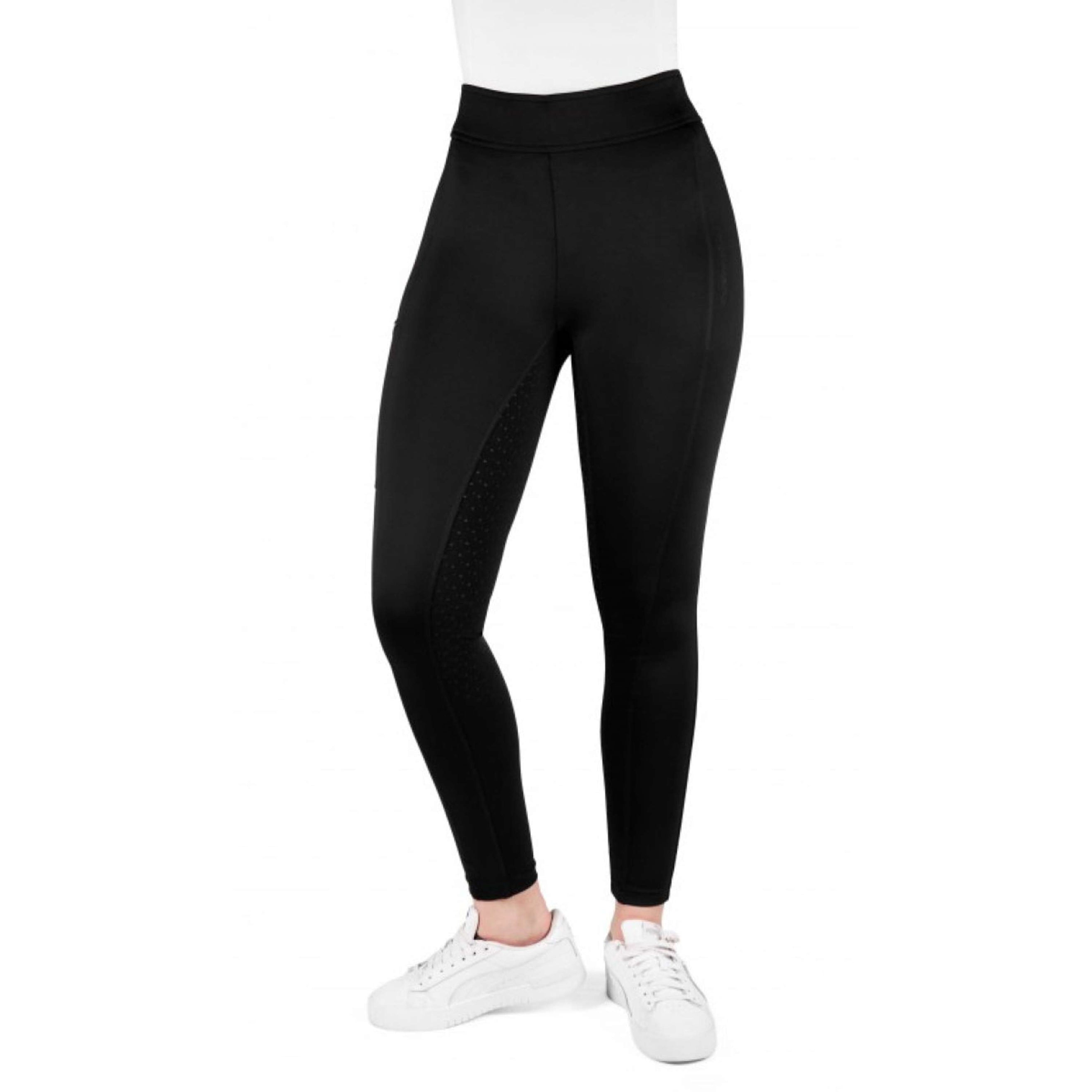 EQUITHÈME Riding Legging Birdy Full Grip Black