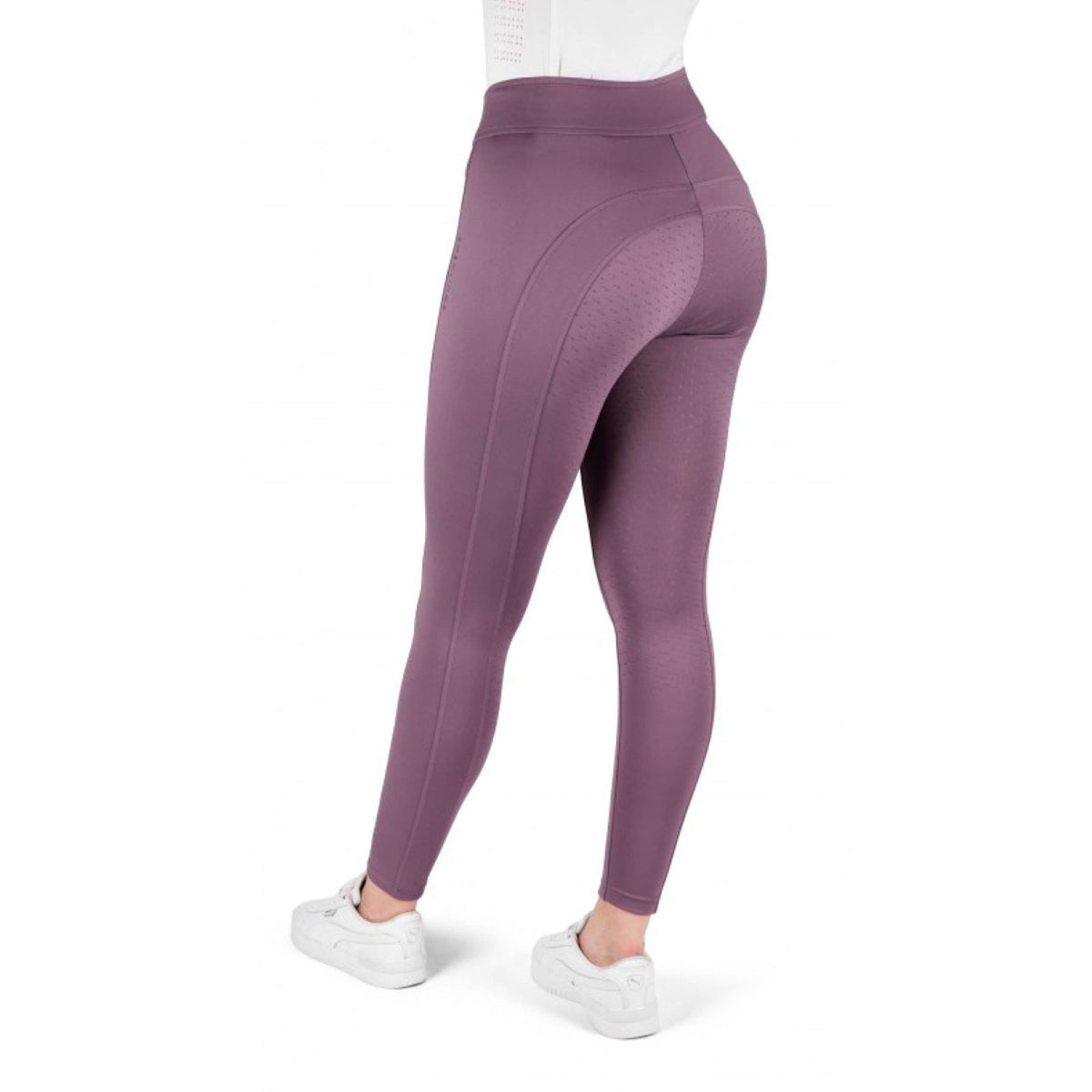 EQUITHÈME Riding Legging Birdy Full Grip Lilac