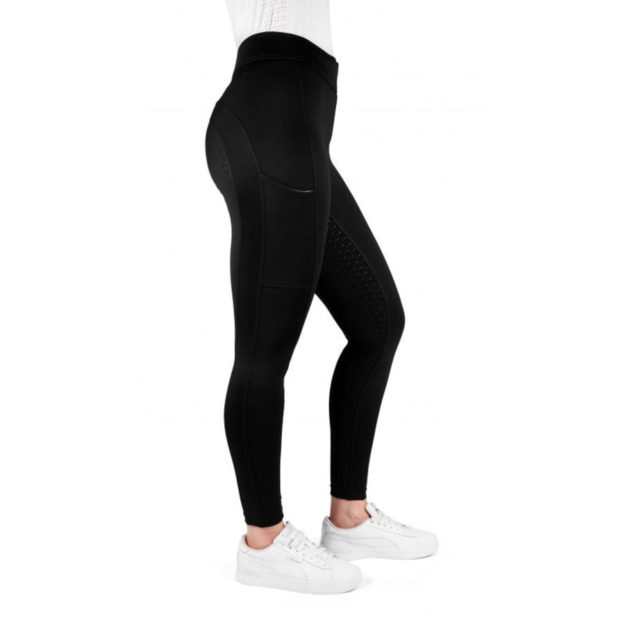 EQUITHÈME Riding Legging Birdy Full Grip Black