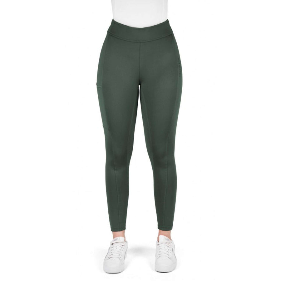 EQUITHÈME Riding Legging Birdy Full Grip Khaki