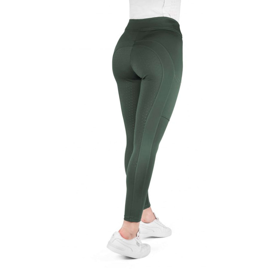 EQUITHÈME Riding Legging Birdy Full Grip Khaki