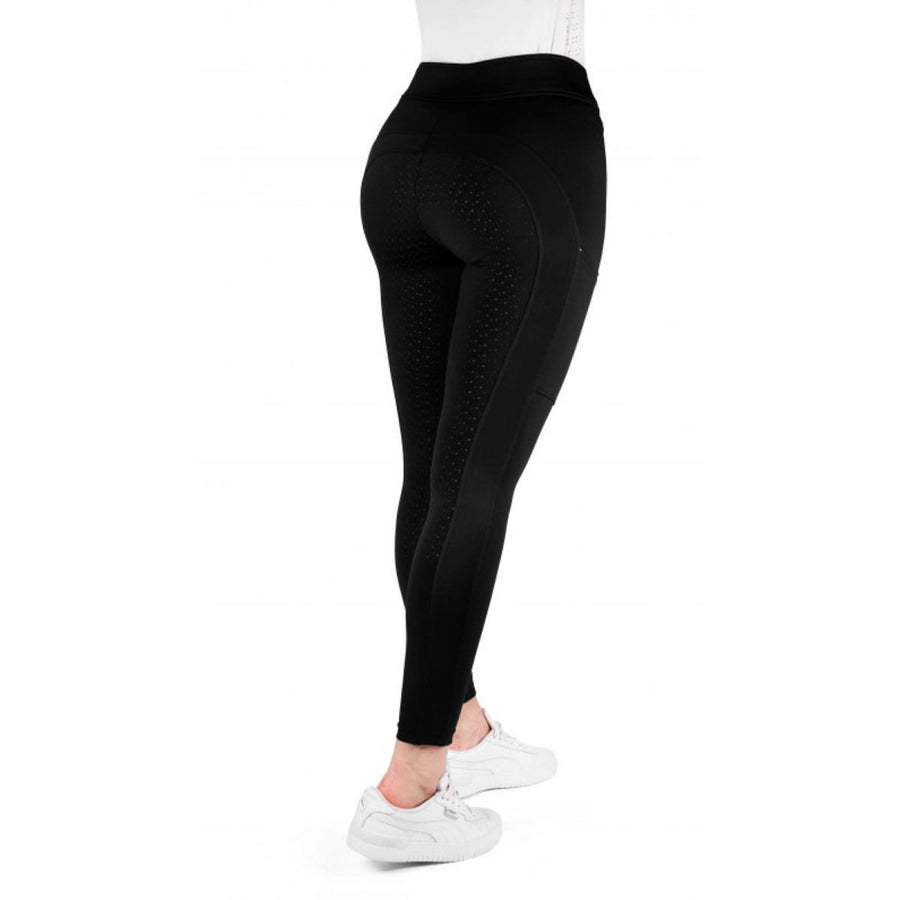 EQUITHÈME Riding Legging Birdy Full Grip Black