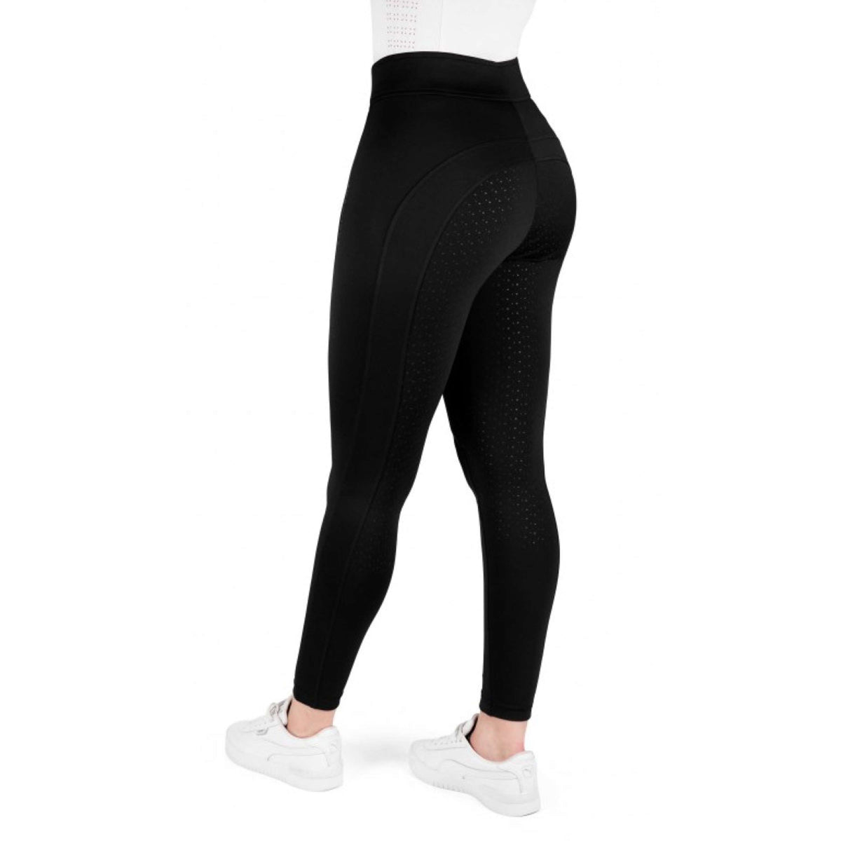EQUITHÈME Riding Legging Birdy Full Grip Black