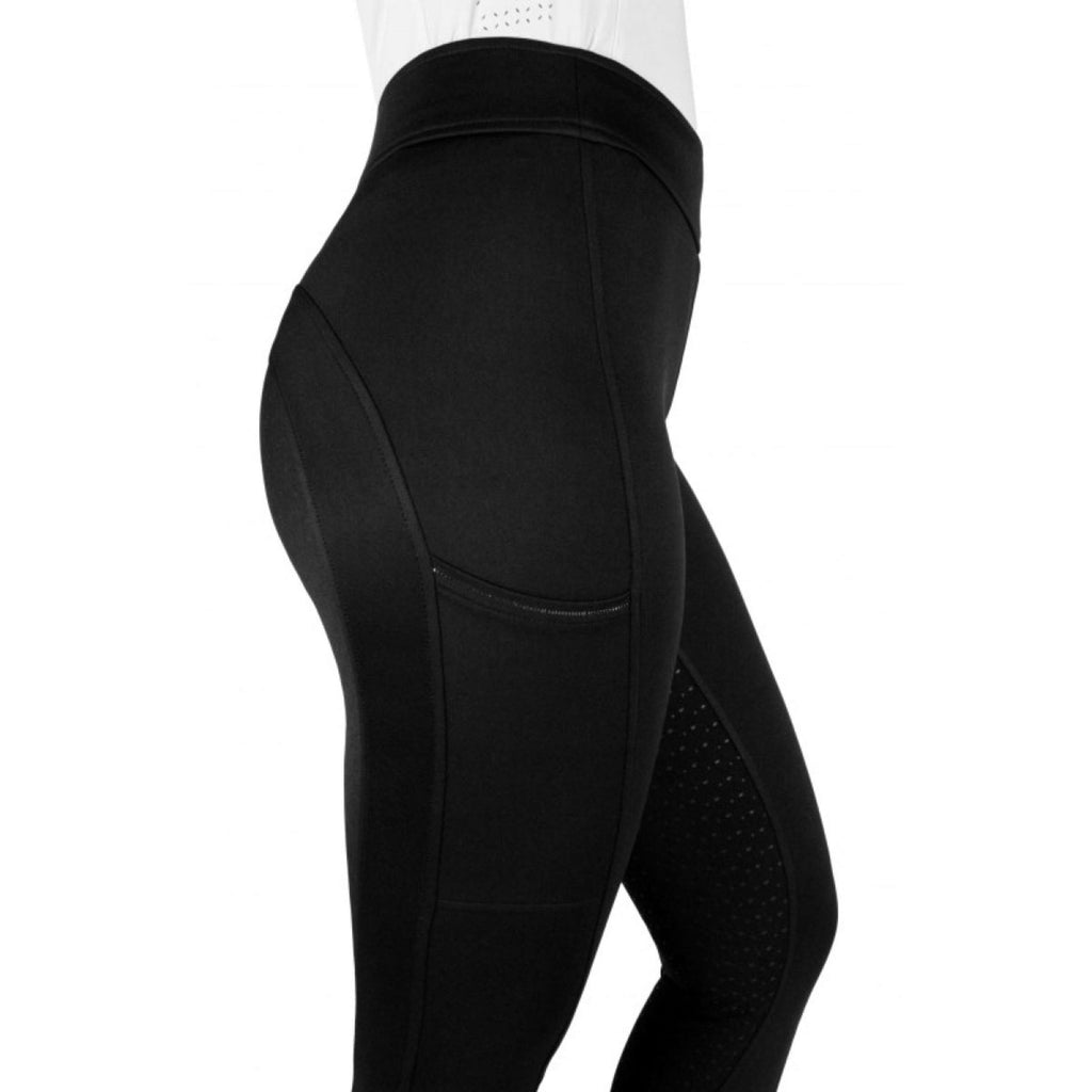 EQUITHÈME Riding Legging Birdy Full Grip Black