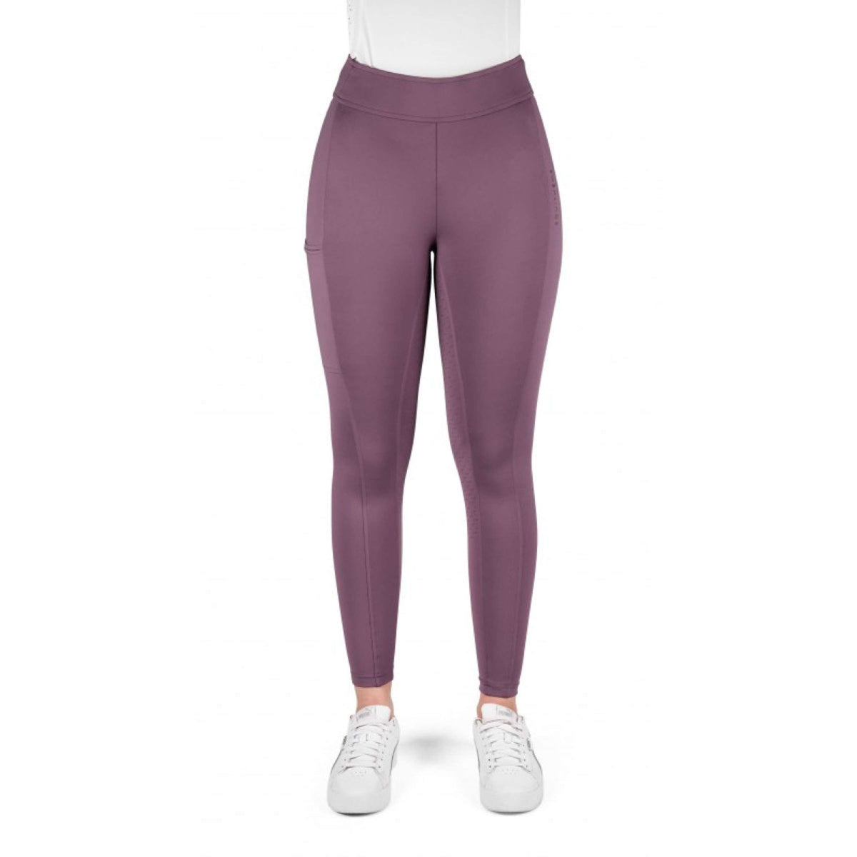 EQUITHÈME Riding Legging Birdy Full Grip Lilac
