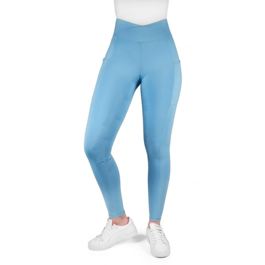 EQUITHÈME Riding Legging Fanny Full Grip Light Blue