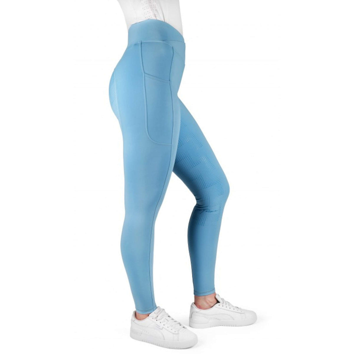 EQUITHÈME Riding Legging Fanny Full Grip Light Blue