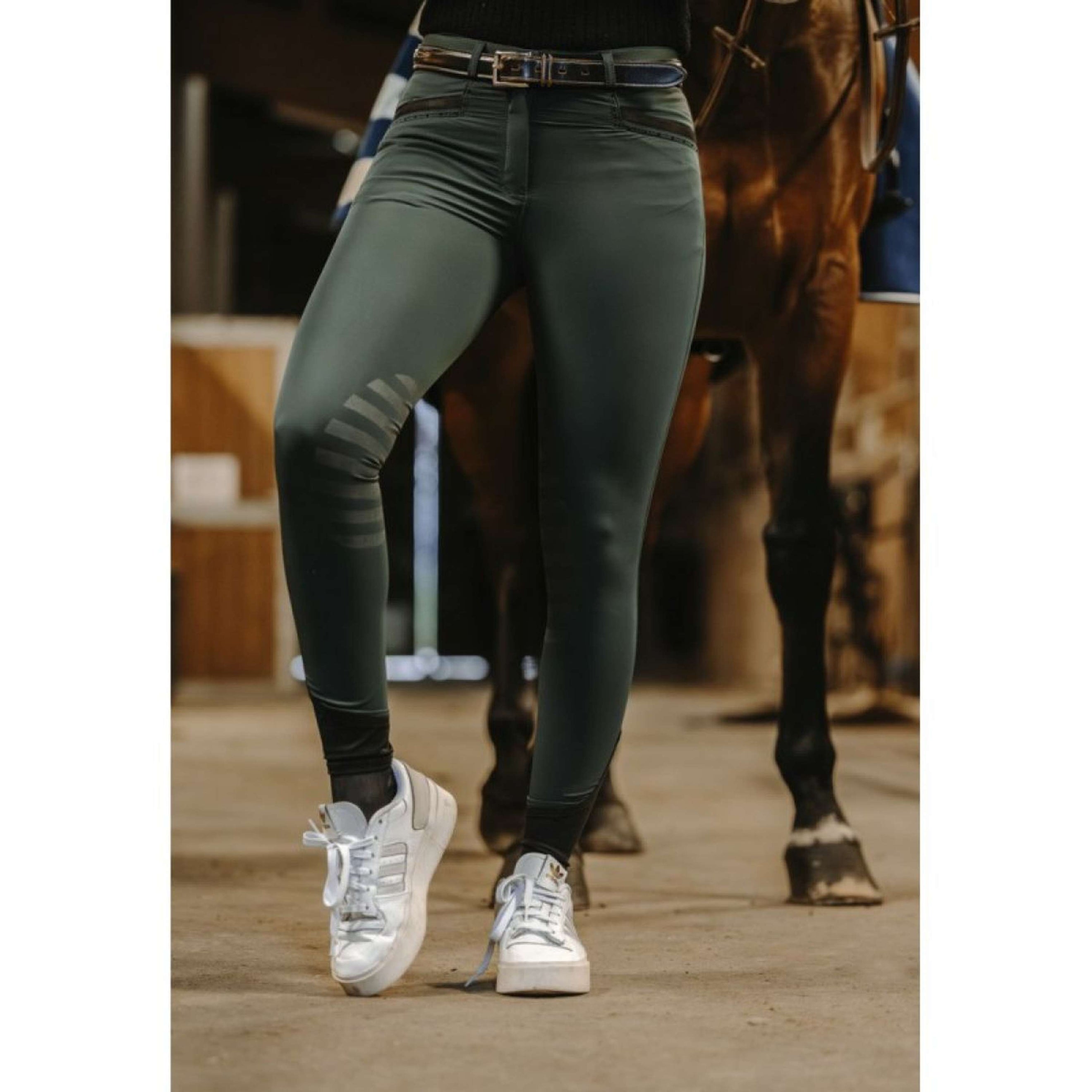 EQUITHÈME Breeches Safir Forest Green