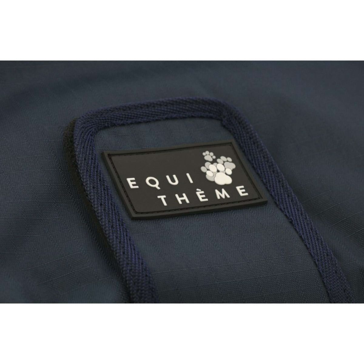 EQUITHÈME Dog Rug Tyrex 600D 220g Navy/Green