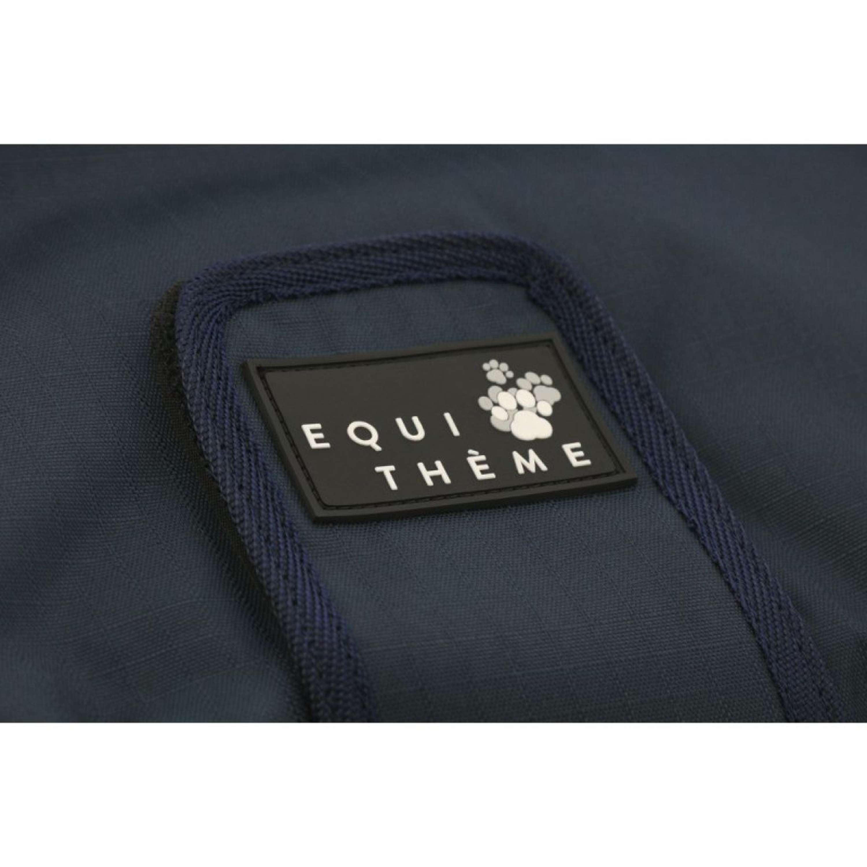 EQUITHÈME Dog Rug Tyrex 600D 220g Navy/Green