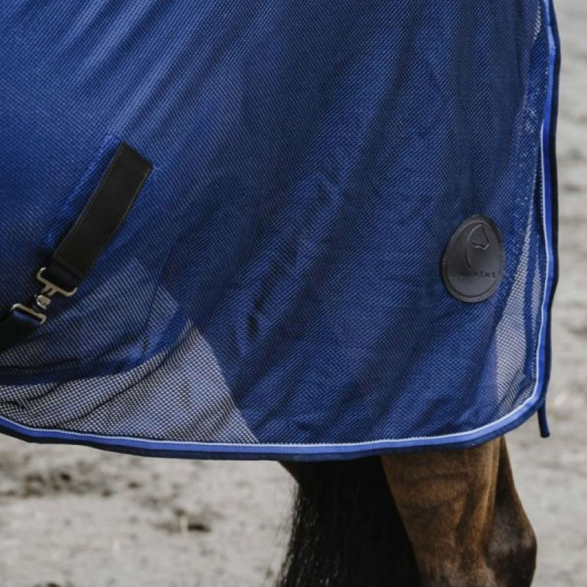 EQUITHÈME Fly Rug Classic 3D Mesh Navy