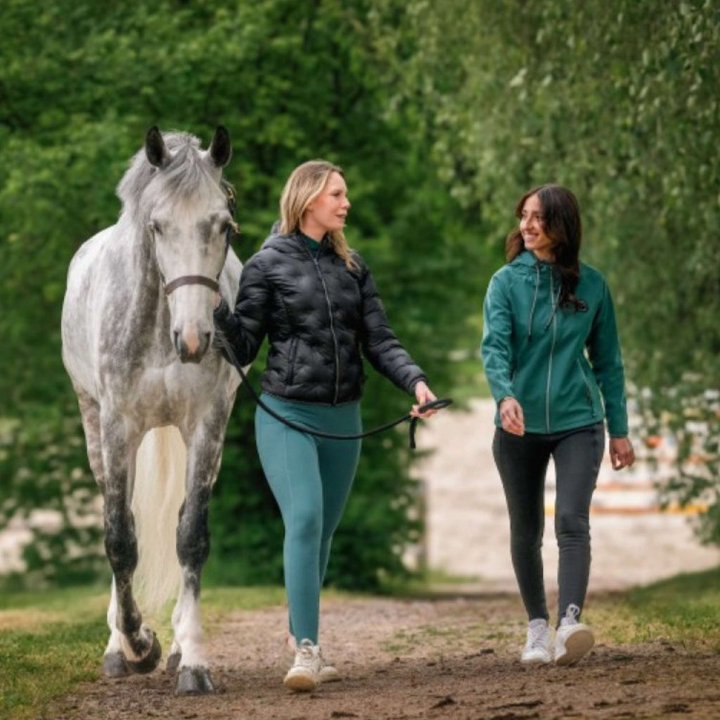EQUITHÈME Softshell Coat Victoria Duck blue