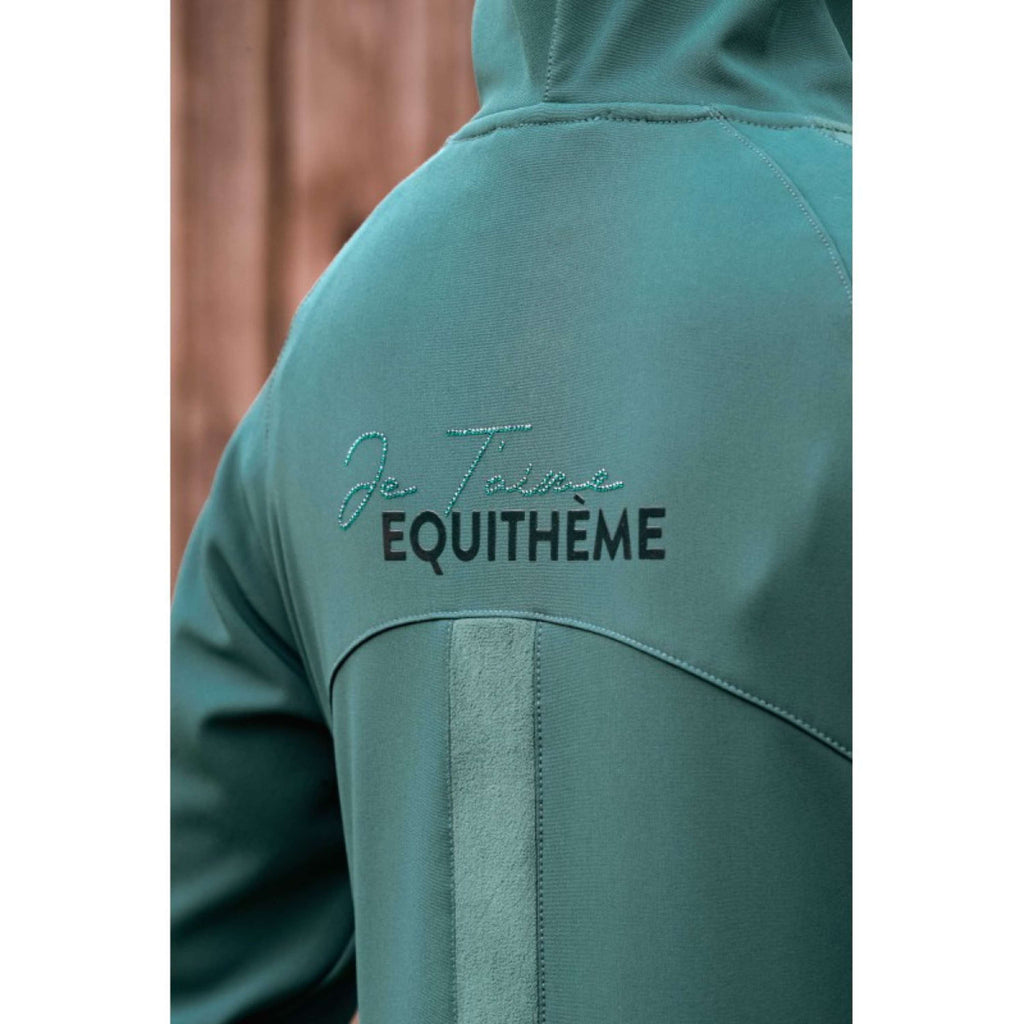EQUITHÈME Softshell Coat Victoria Duck blue