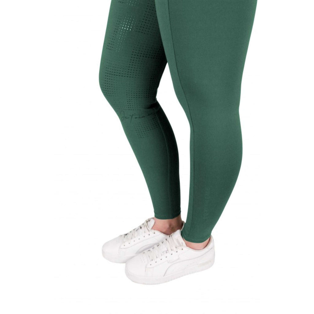 EQUITHÈME Riding Legging Flora Full Grip Duck blue