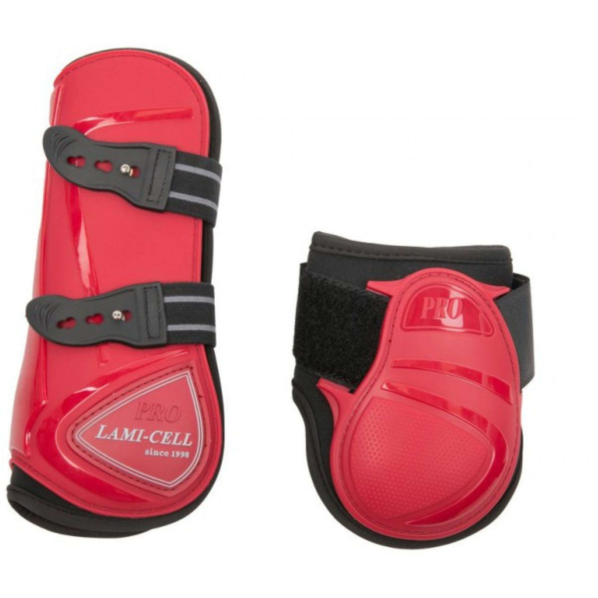 Lami-Cell Tendon Protectors and Fetlock Boots Burgundy