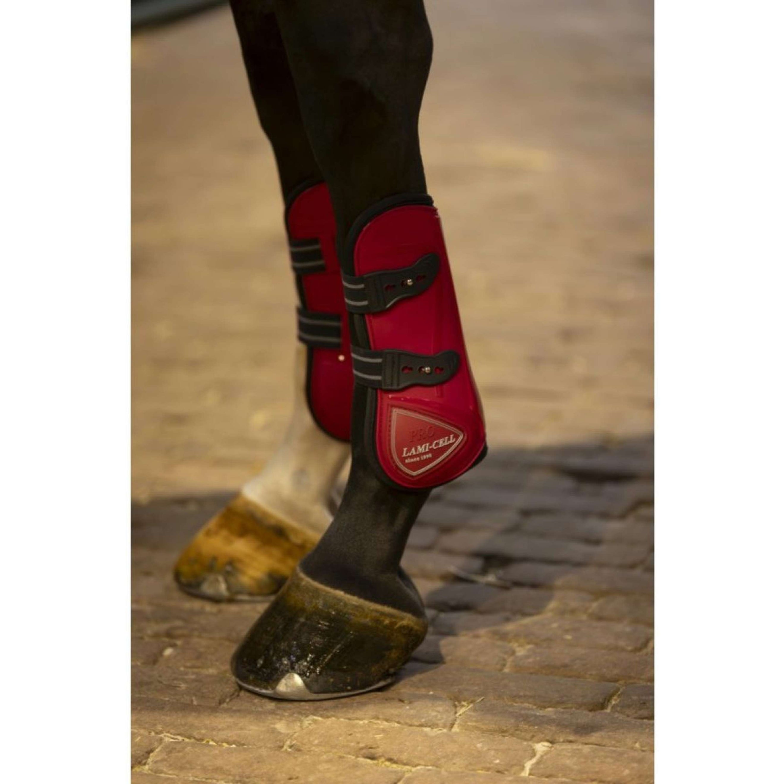 Lami-Cell Tendon Protectors and Fetlock Boots Burgundy Lami-Cell Tendon Protectors and Fetlock Boots Burgundy