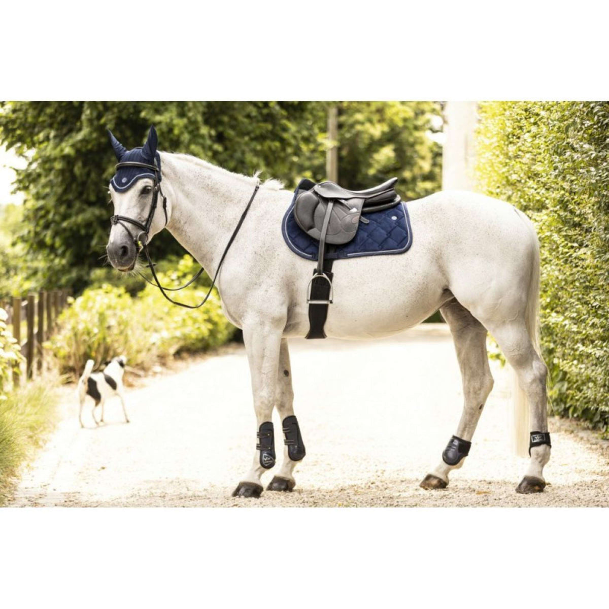 Lami-Cell Saddlepad Luxin Jumping Navy