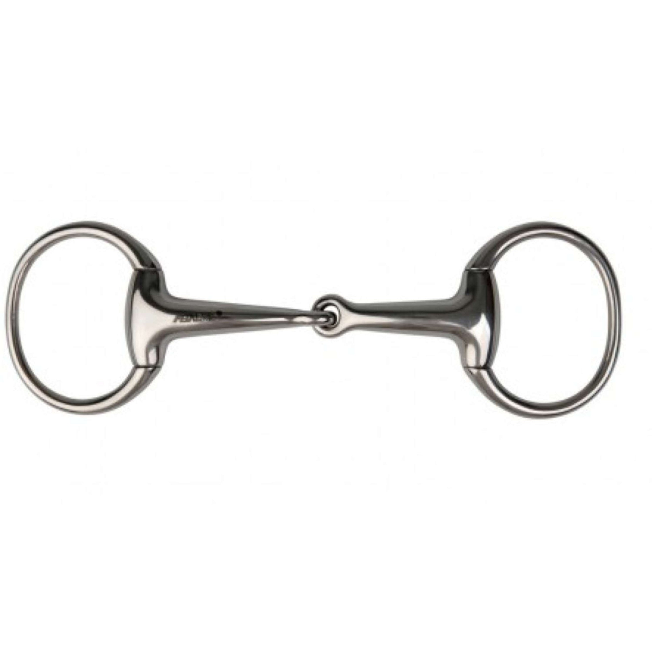 Metalab Eggbut Snaffle Jointed 20mm Hollow