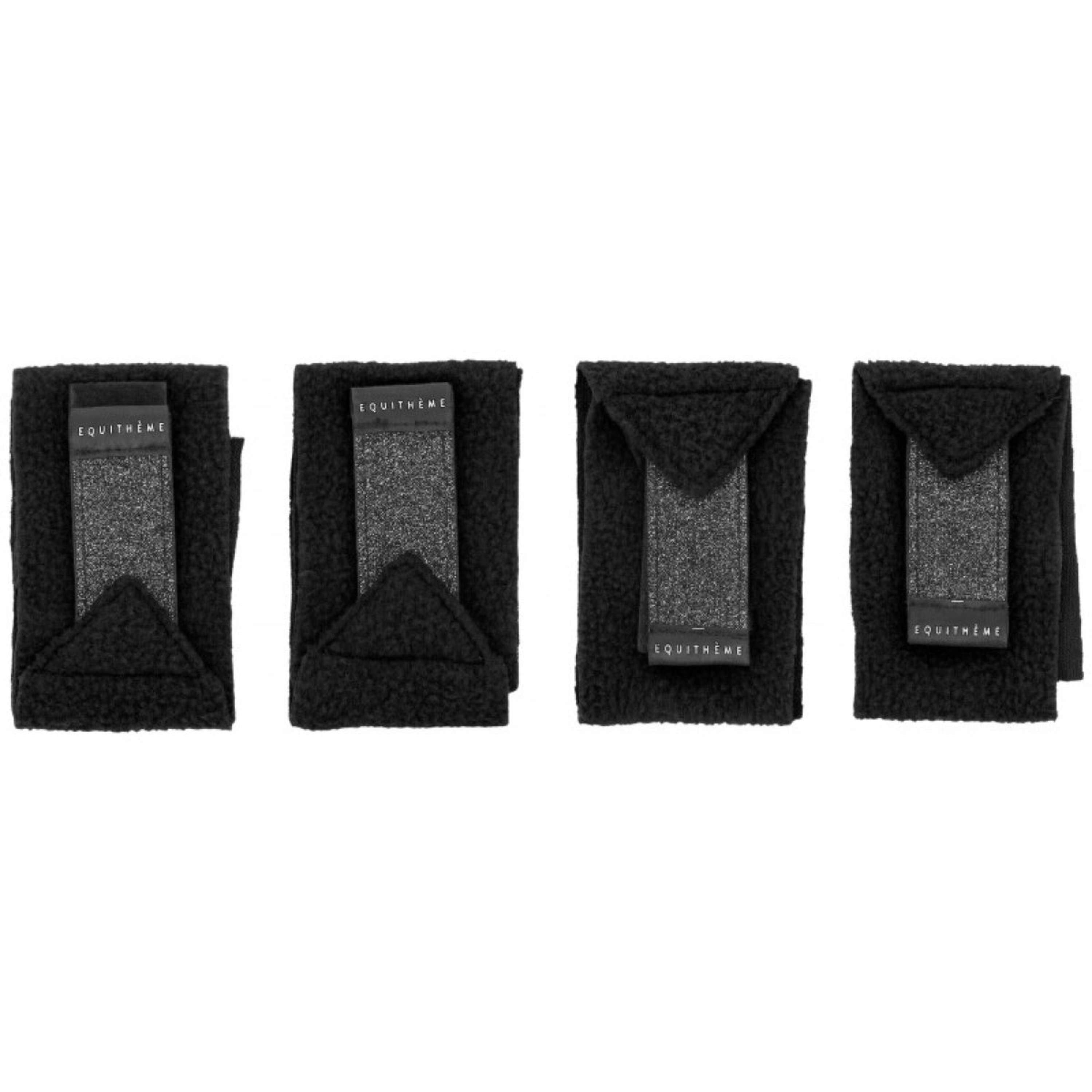 EQUITHÈME Bandages Pony Academy Black Glitter
