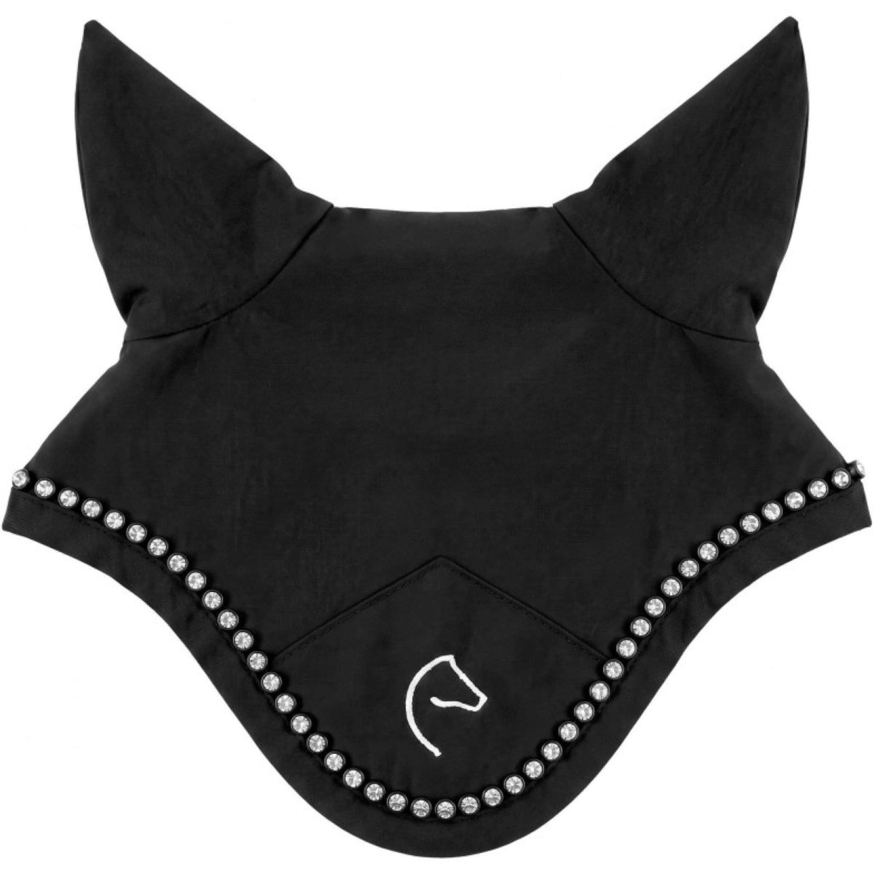 EQUITHÈME Ear Bonnet Pony Academy Black Glitter