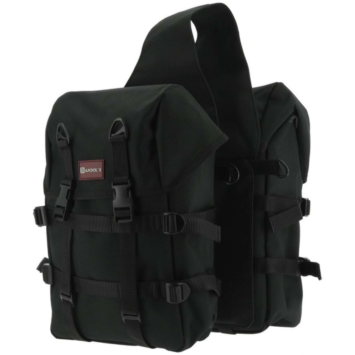 Randol's Double Saddle Bag Adventure Black