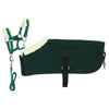 EQUITHÈME Pony Academy Show Rug Set Mini Dark green