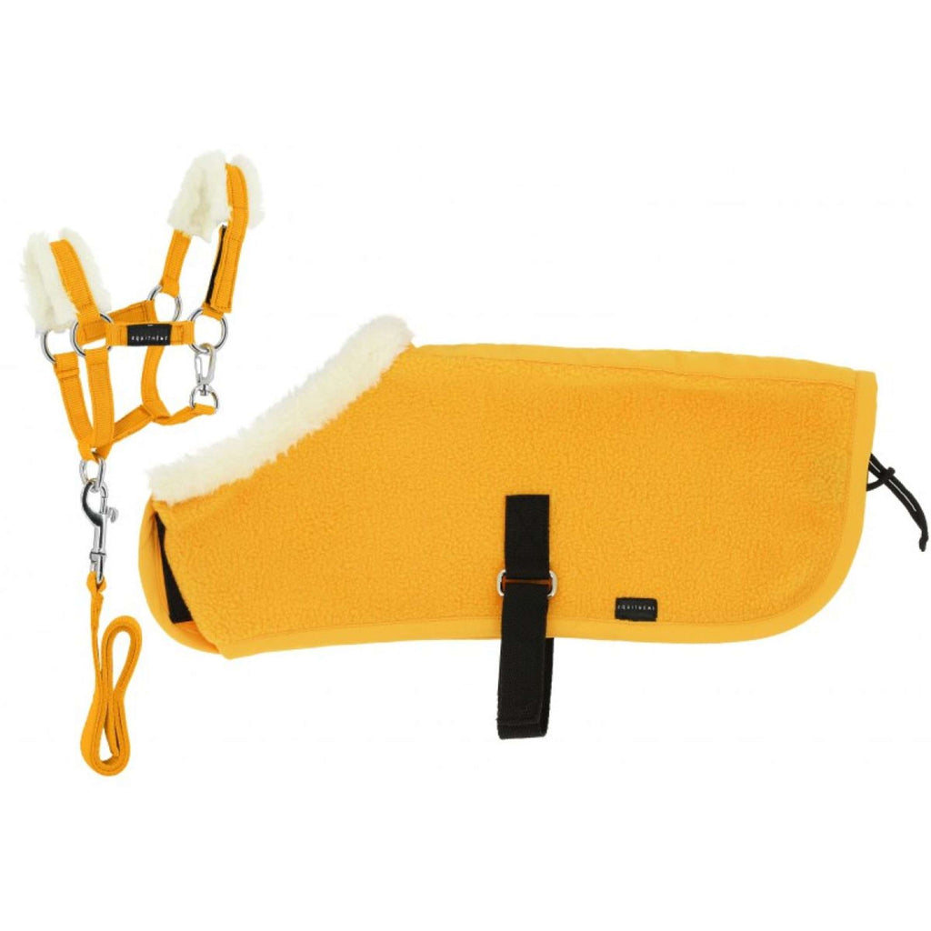 EQUITHÈME Pony Academy Show Rug Set Mini Yellow