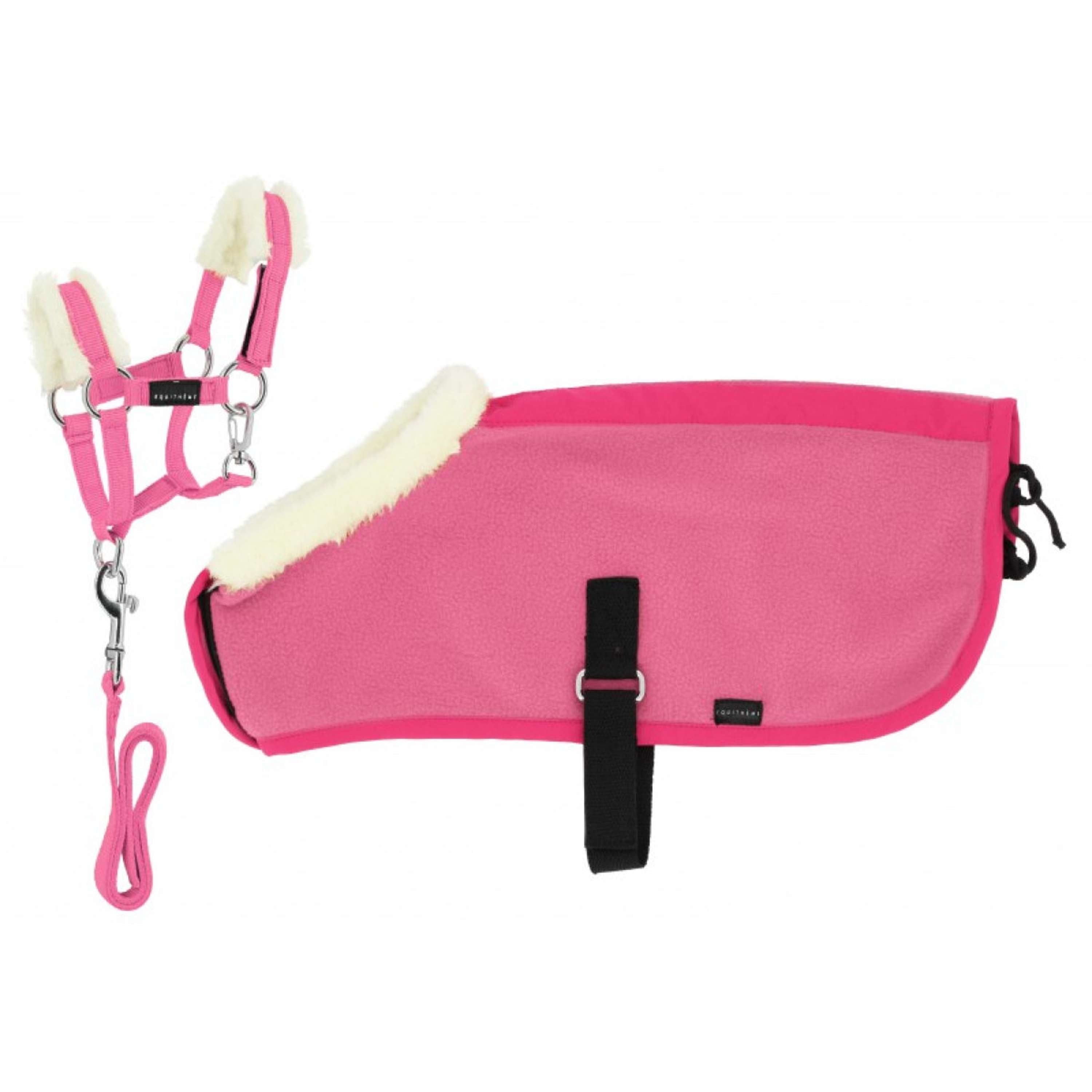 EQUITHÈME Show Rug Set Mini Pony Academy Pink