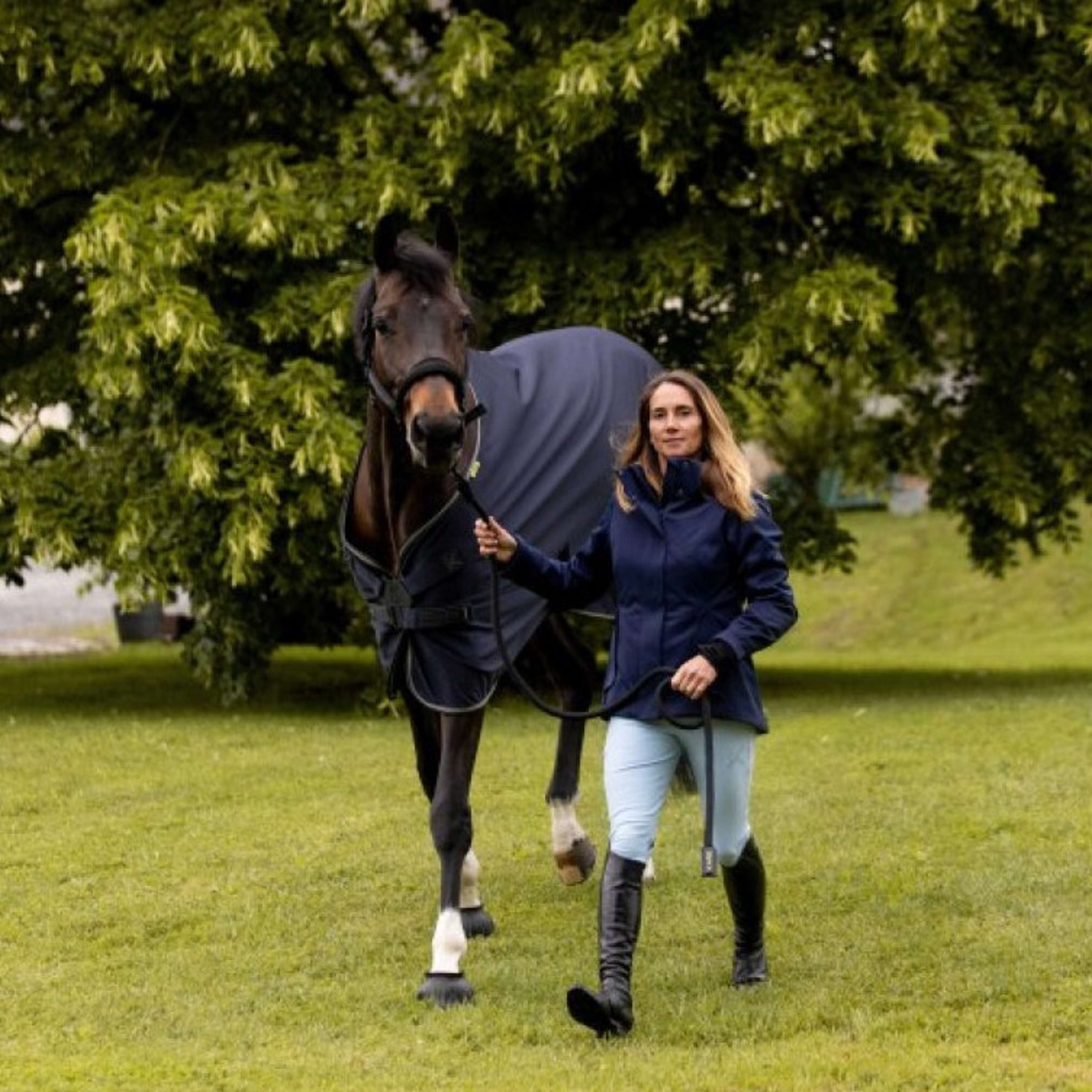 K by EQUITHÈME Jacket Balance Navy