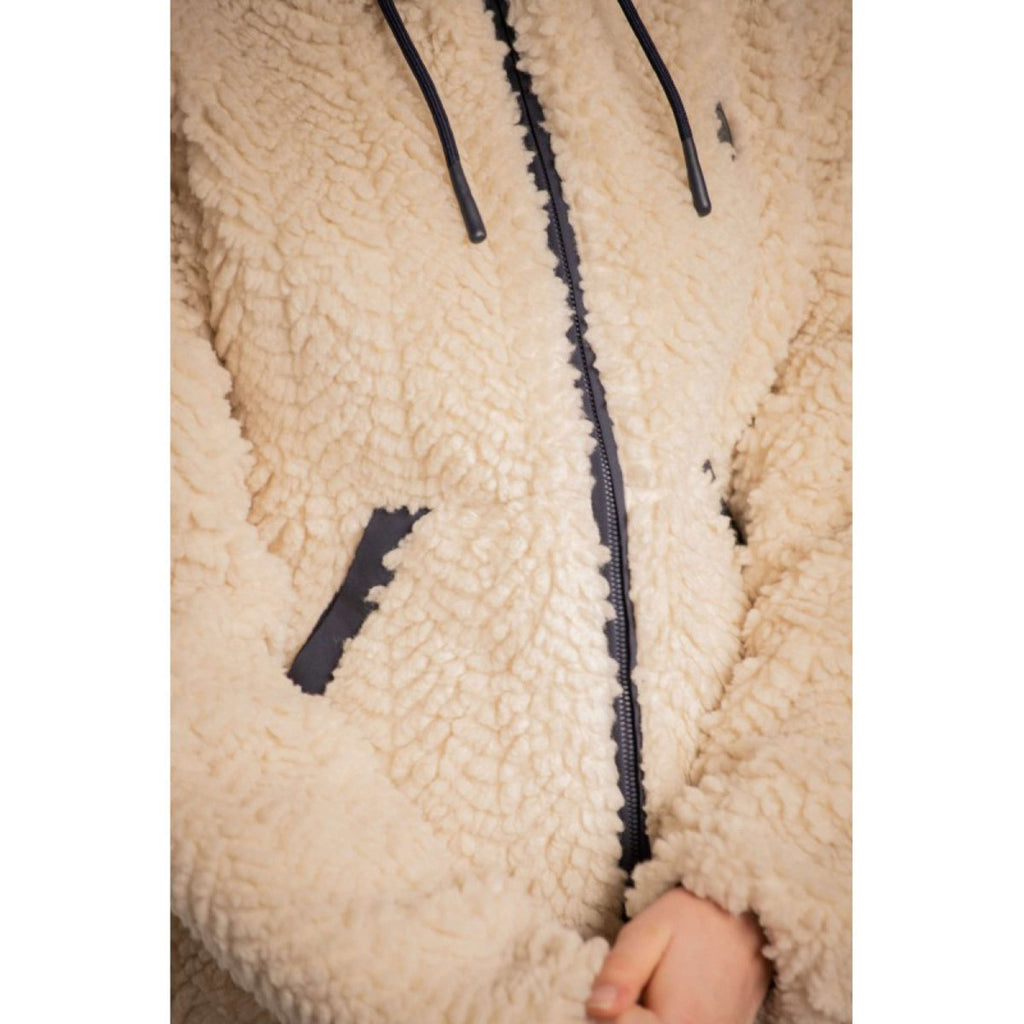 Pénélope Zip-Hoodie Léontine Ecru