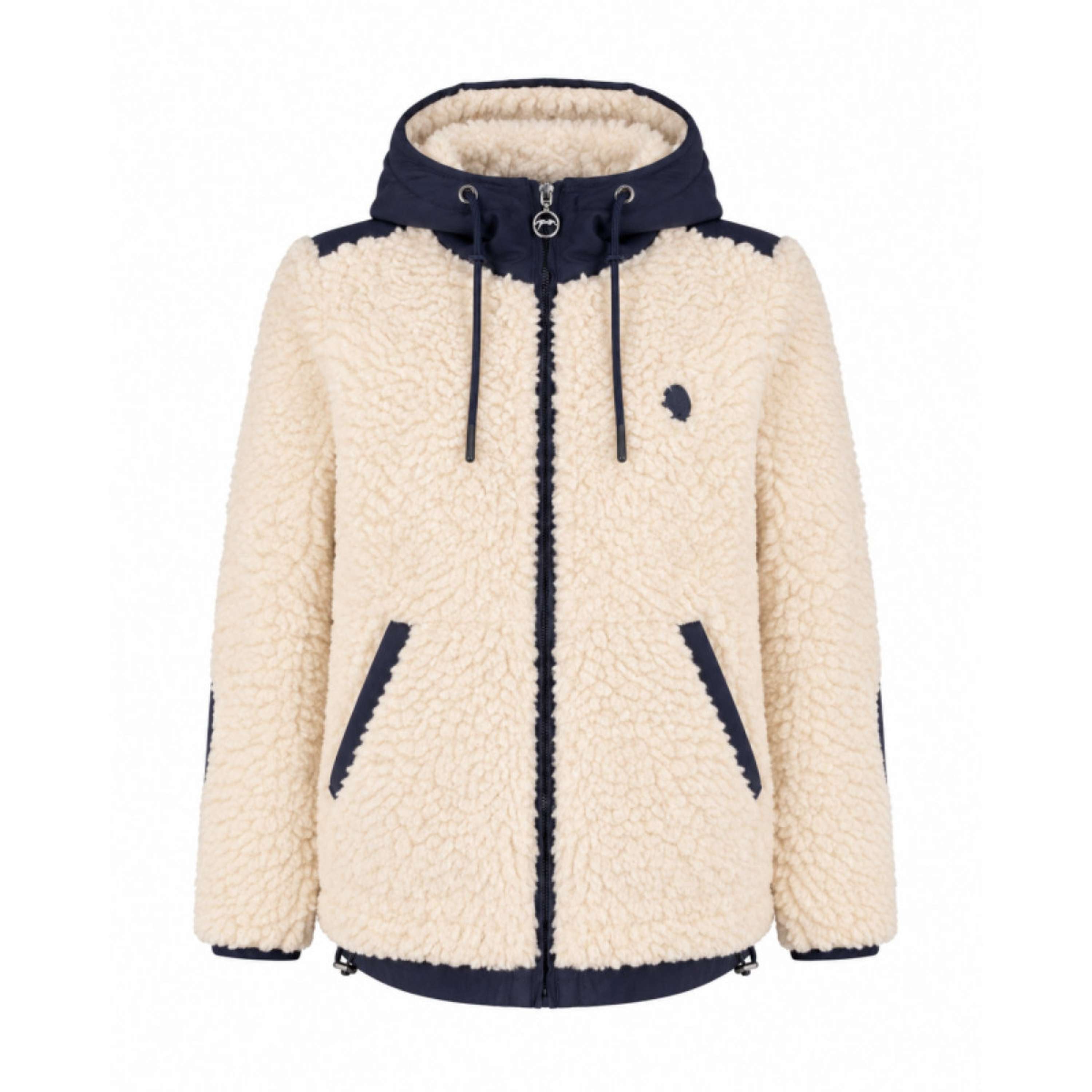 Pénélope Zip-Hoodie Léontine Ecru